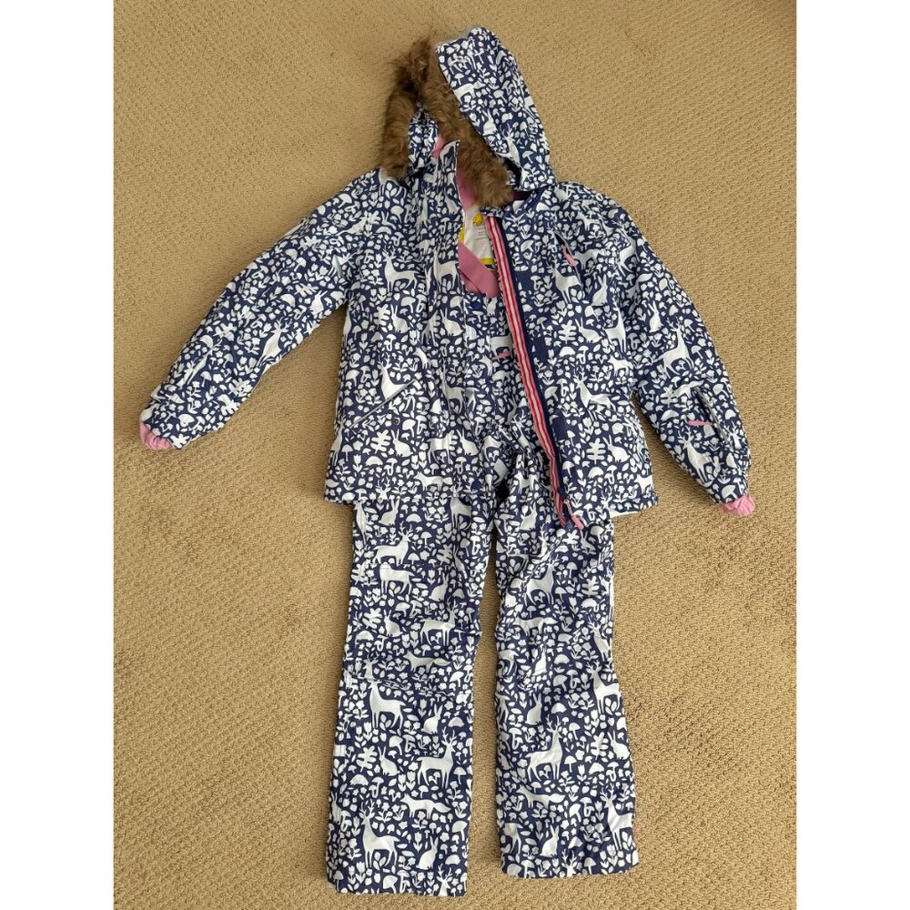 Girls Boden Ski Bib and Coat, Size 13-14Y